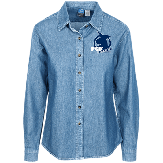 PGK Lifestyle Lady LS Denim Shirt
