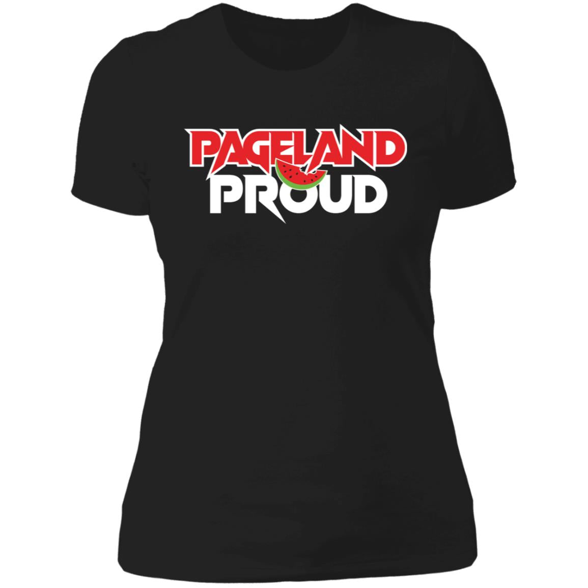 Pageland Proud - NL3900 Ladies' Boyfriend T-Shirt