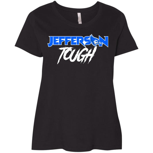 Jefferson Tough - Ladies' Curvy T-Shirt