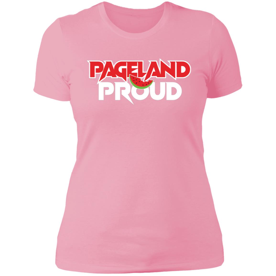 Pageland Proud - NL3900 Ladies' Boyfriend T-Shirt