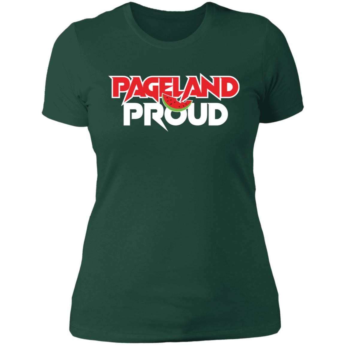 Pageland Proud - NL3900 Ladies' Boyfriend T-Shirt