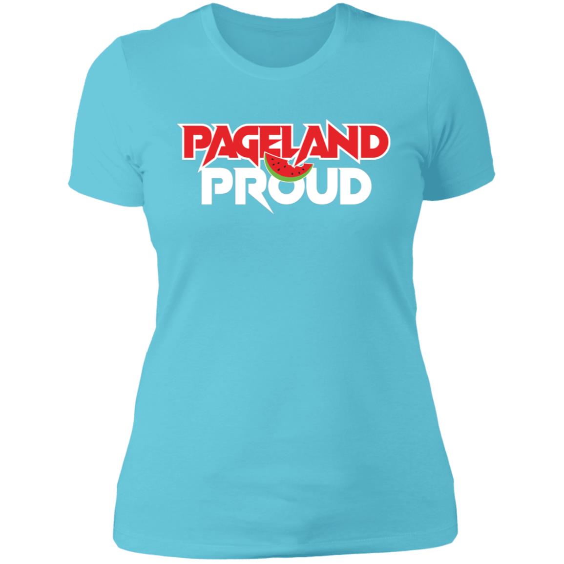 Pageland Proud - NL3900 Ladies' Boyfriend T-Shirt