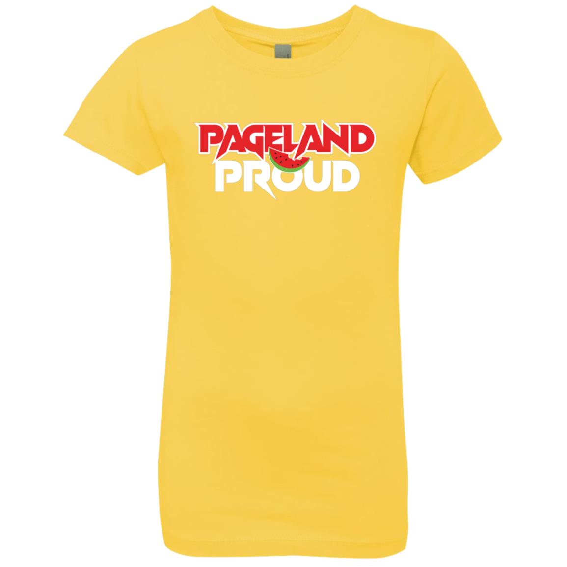 Pageland Proud - Girls' Princess T-Shirt