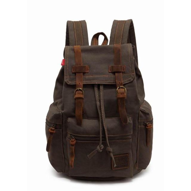 Audio Vintage Canvas Backpack - For Adults who Love and Support Children!