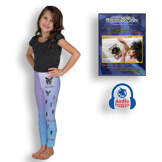 Young Princess Promise Kid's Leggings and Audio Story Book *