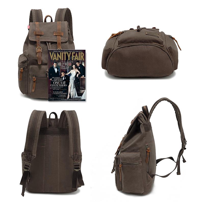 Audio Vintage Canvas Backpack - For Adults who Love and Support Children!
