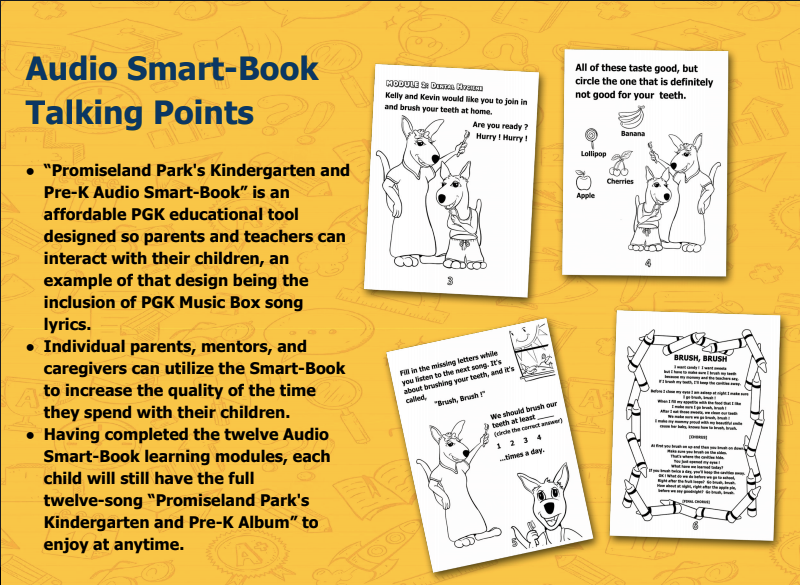 Promiseland Park's Pre-K and Kindergarten Audio Smart-Book - 2nd Edition