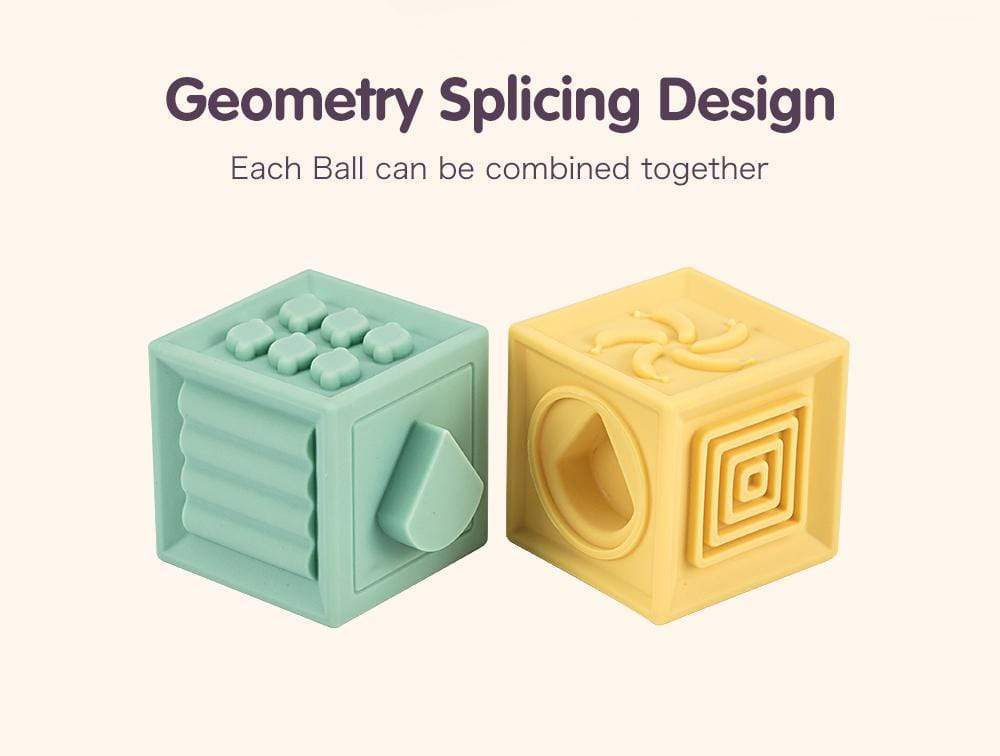 Soft Rubber Building Blocks