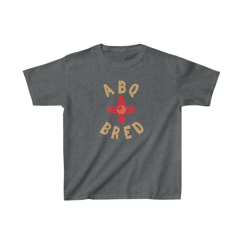Albuquerque Bred - Tan Red Scheme Kids Heavy Cotton Tee
