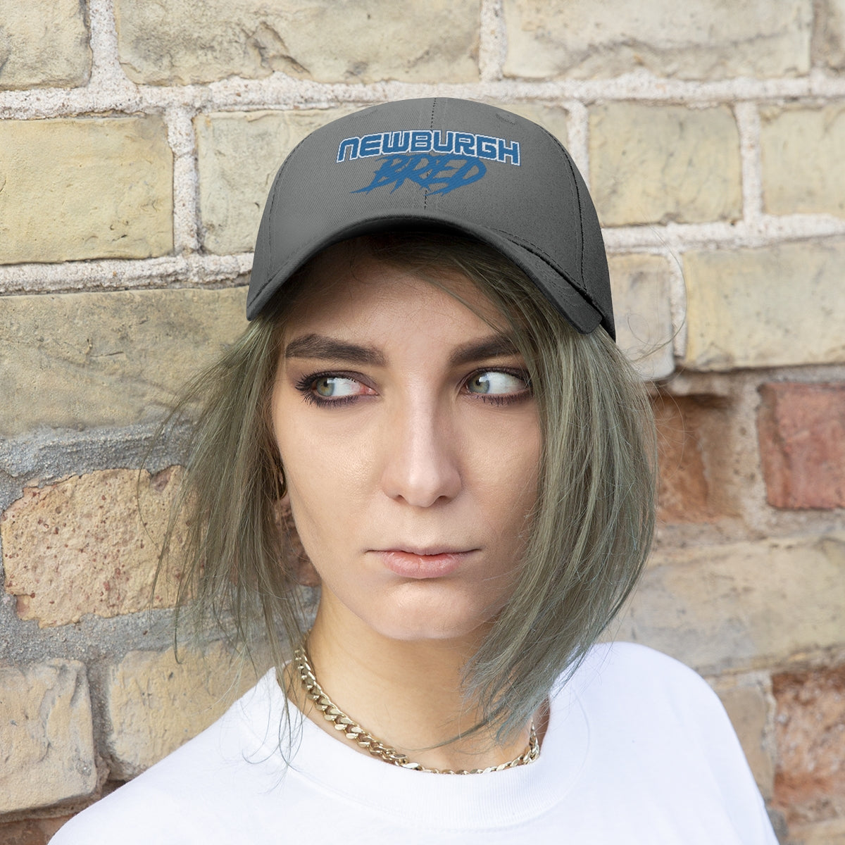 Newburgh Bred Blue Scheme Unisex Twill Hat