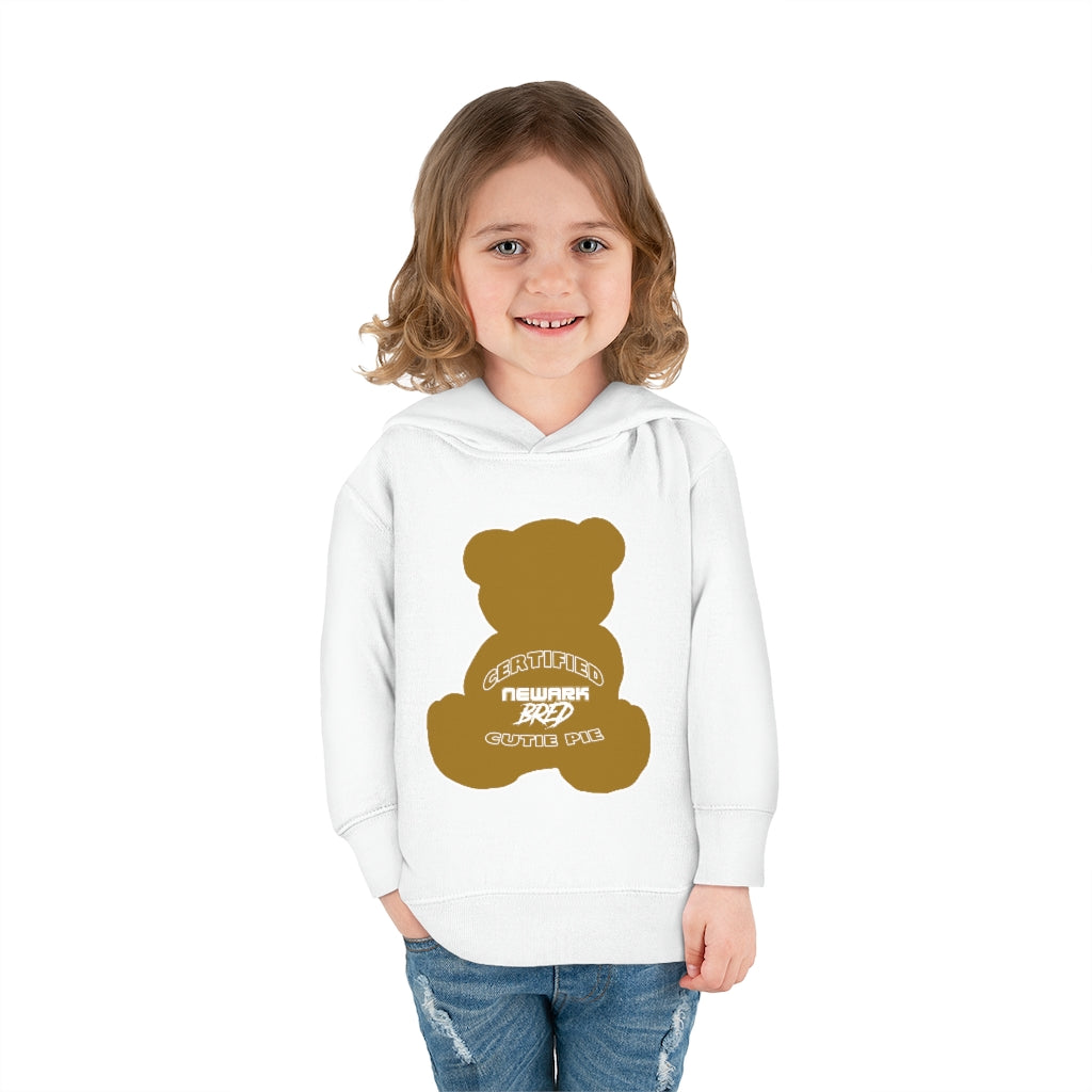 Certified Newark Bred Gold Sugar Bear Toddler Hoodie