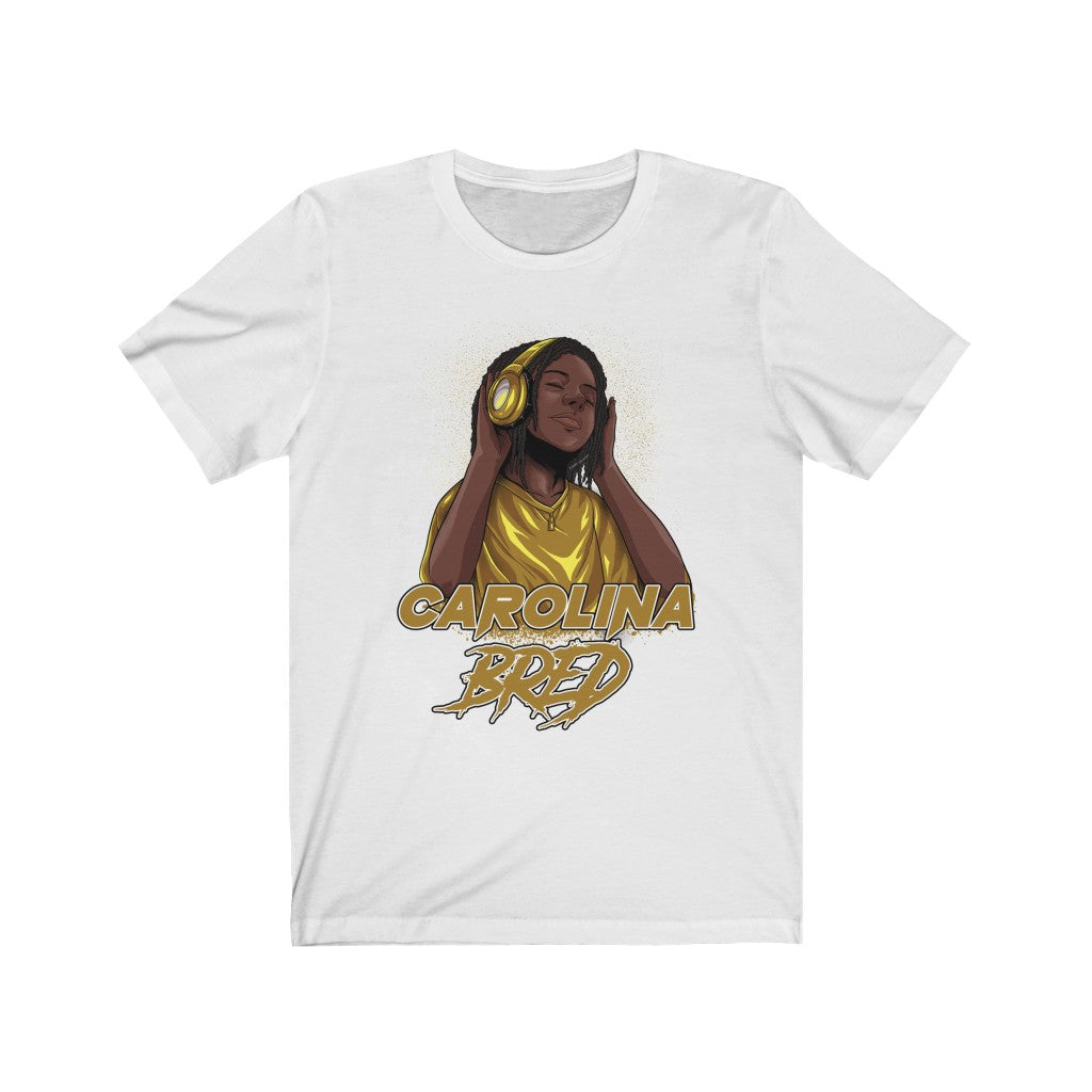 Carolina Bred - Black/Gold Locks Youth Locks Tee