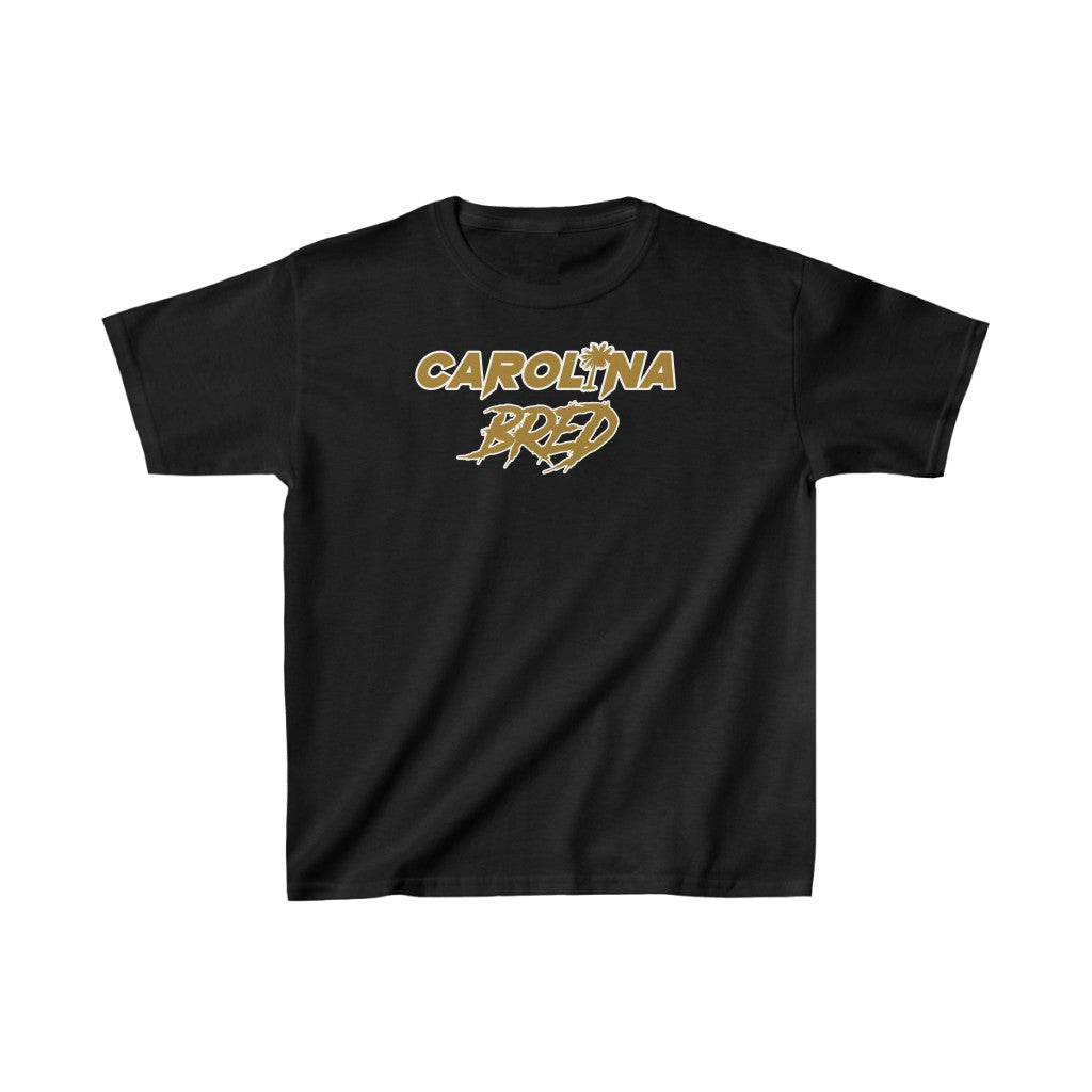 Carolina Bred  Gold Scheme Kids Heavy Tee *