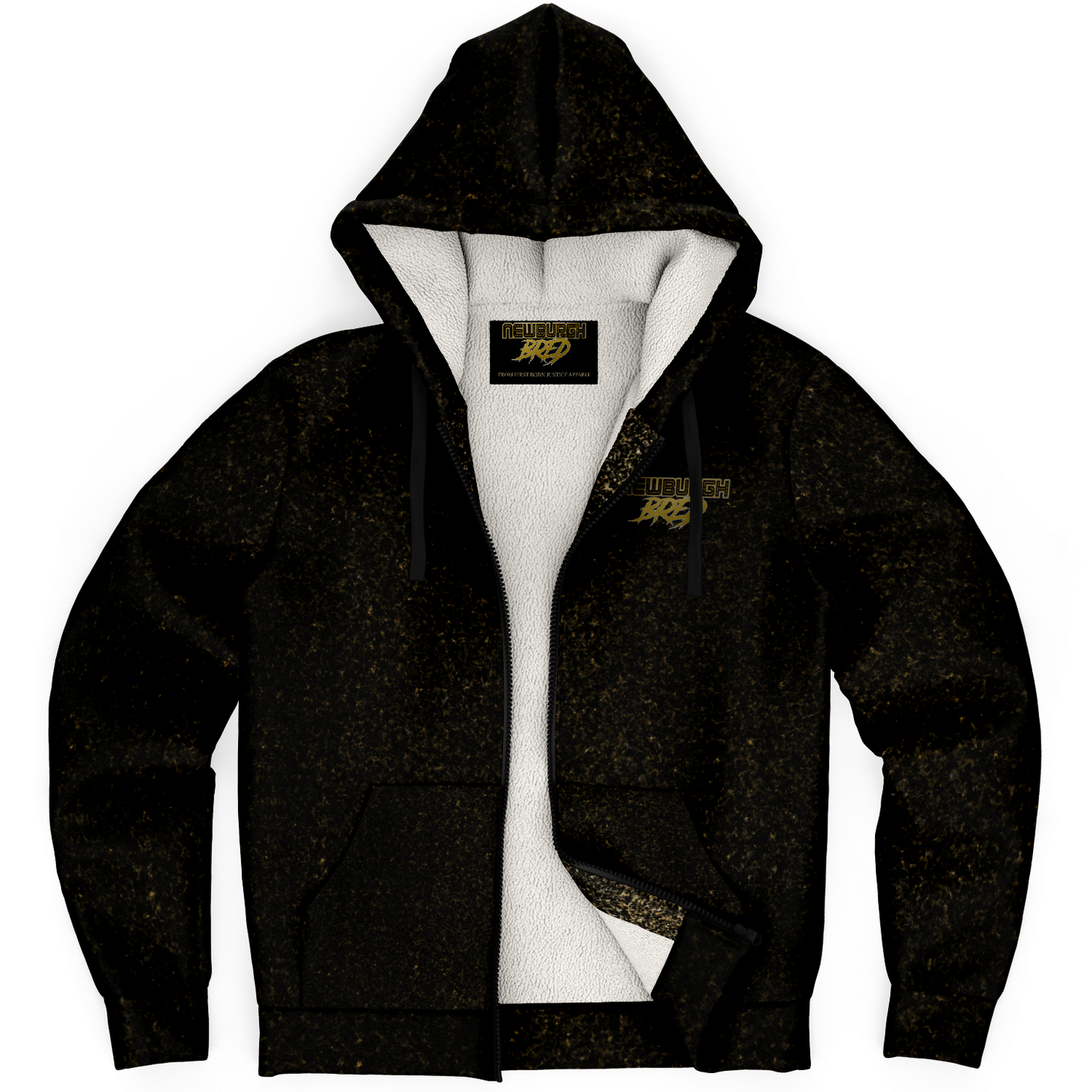 Newburgh Bred - Gold Dust Microfleece Premium Hoodie