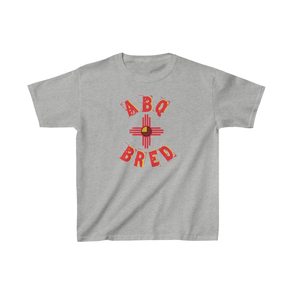 Albuquerque Bred - Gold Scheme Kids Heavy Cotton Tee
