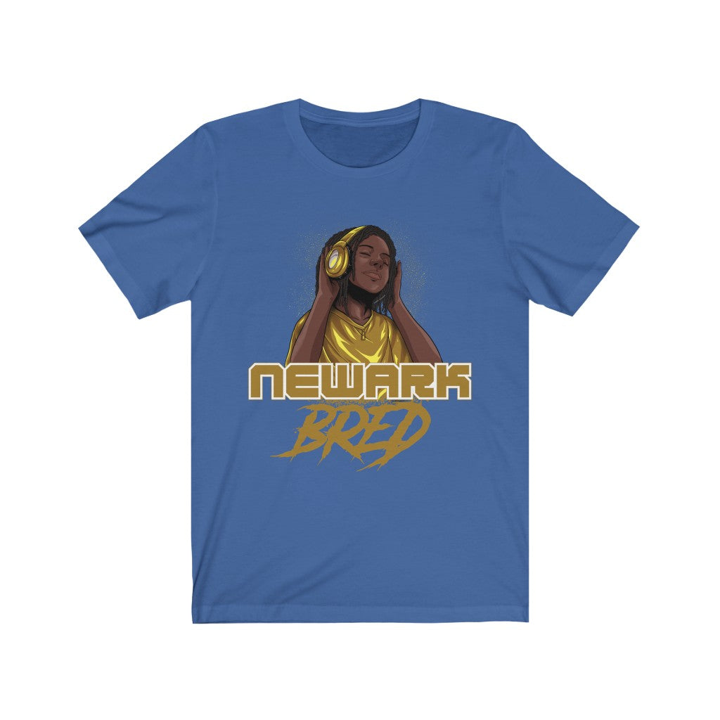 Newark Bred - Black/Gold Scheme Youth Locks Tee