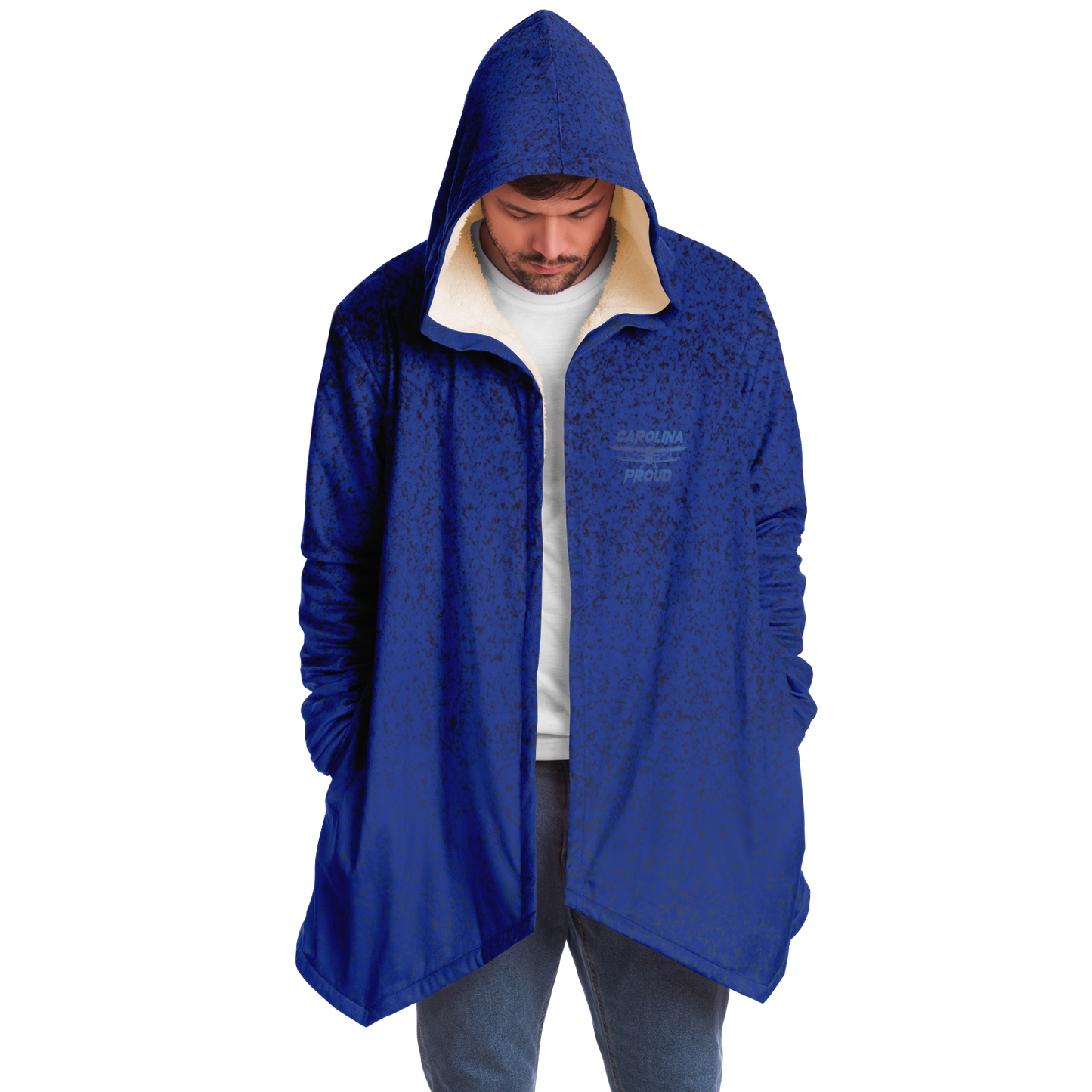 Carolina Proud - Icey Blue Premium Hooded Cloak