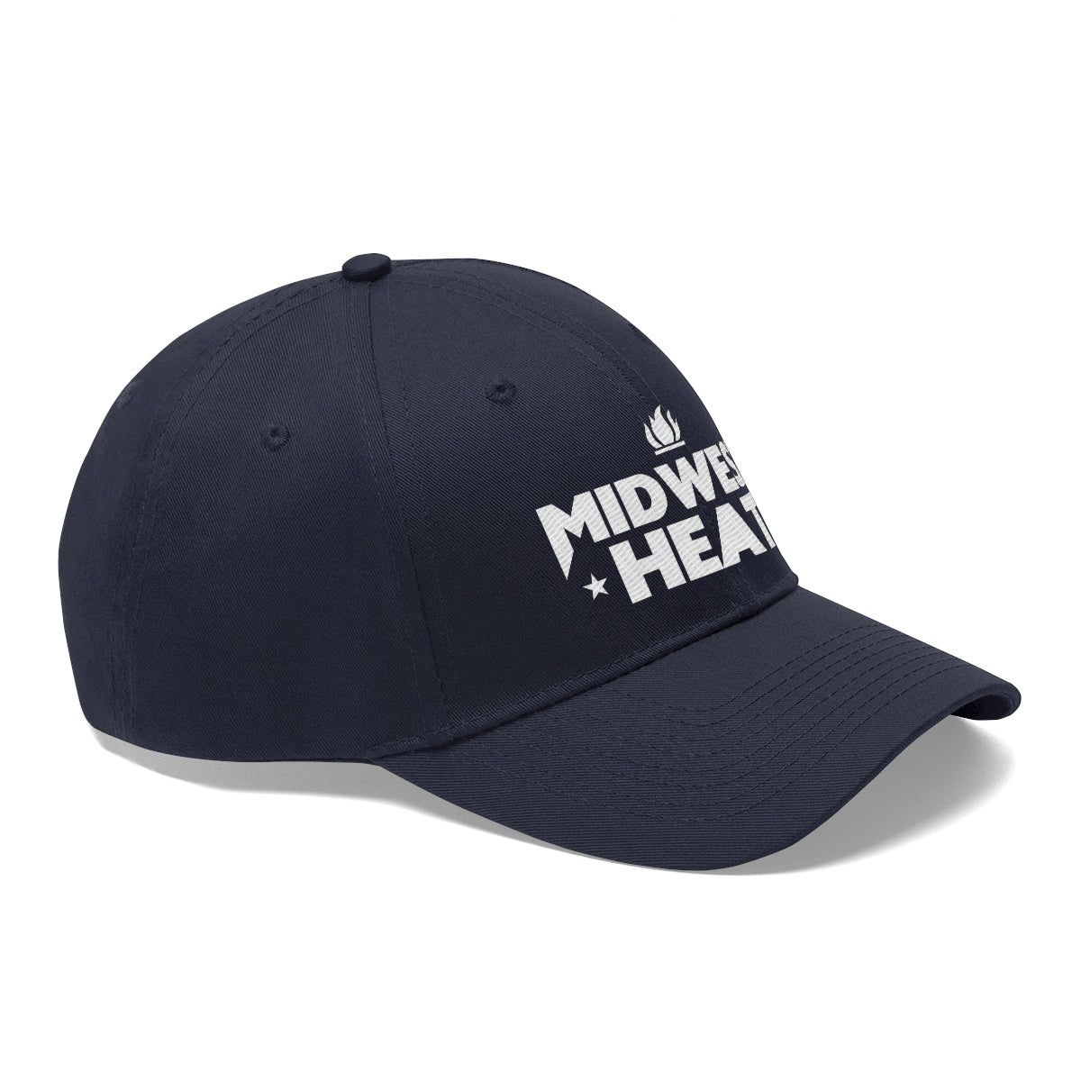Midwest Heat White Scheme - Unisex Twill Hat