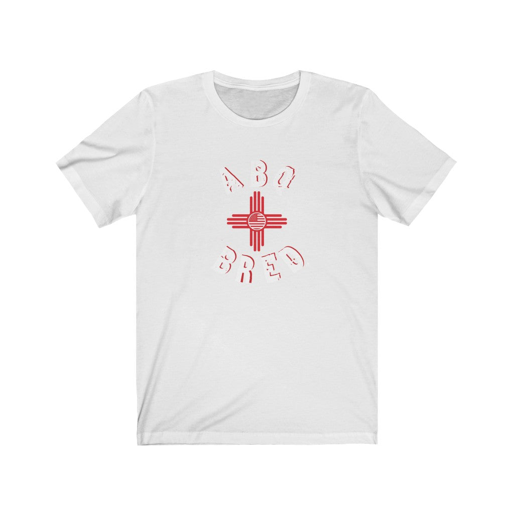 ABQ Bred - White/Red Unisex Tee