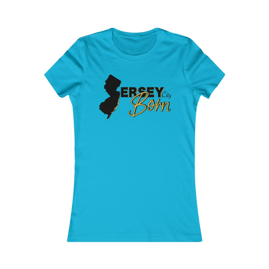 Jersey City Born - Black Gold Scheme Women's Tee