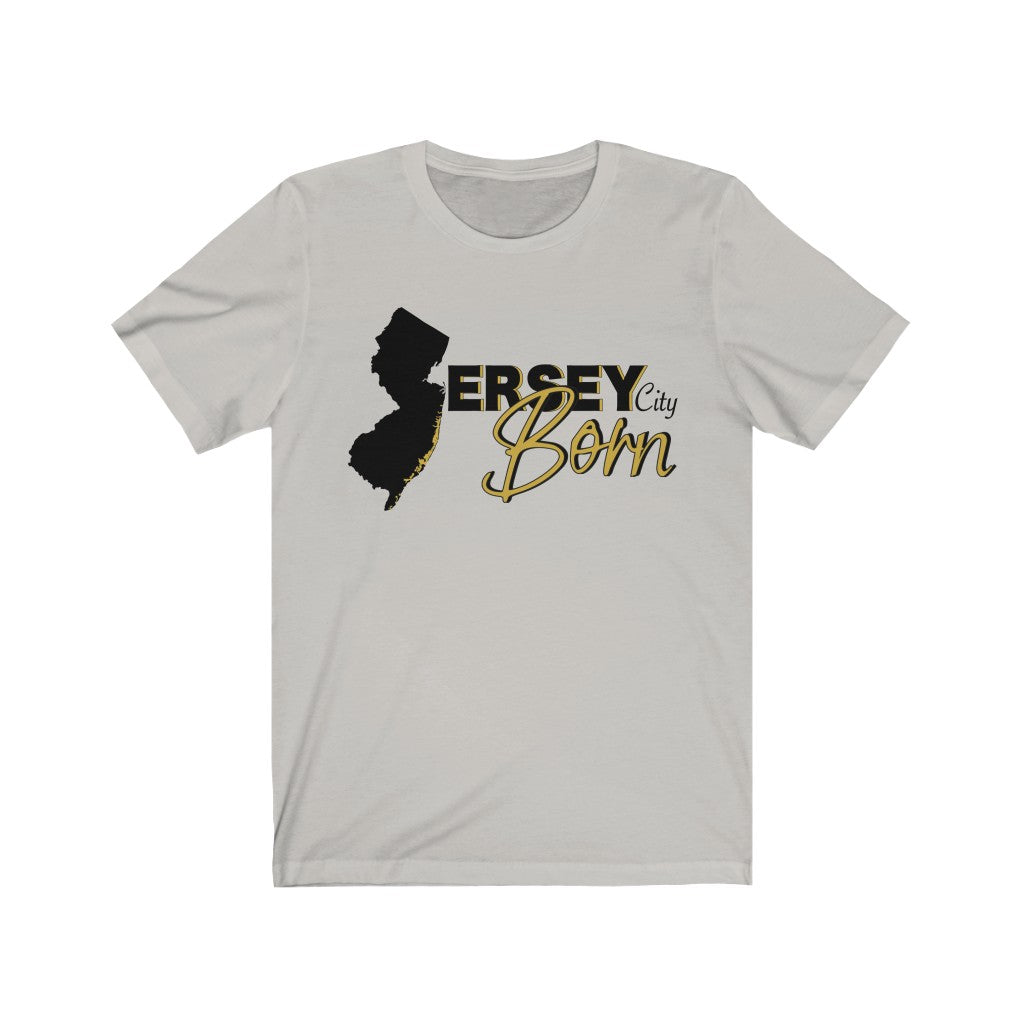 Jersey City Born - Black Gold Scheme Unisex Tee
