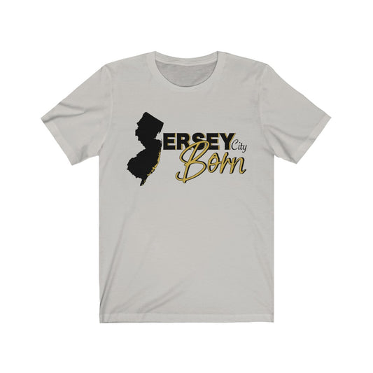 Jersey City Born - Black Gold Scheme Unisex Tee