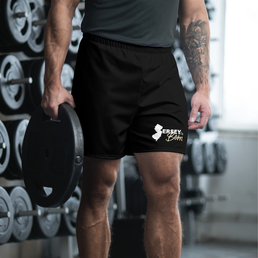 Jersey City Born - Men's Athletic Long Shorts
