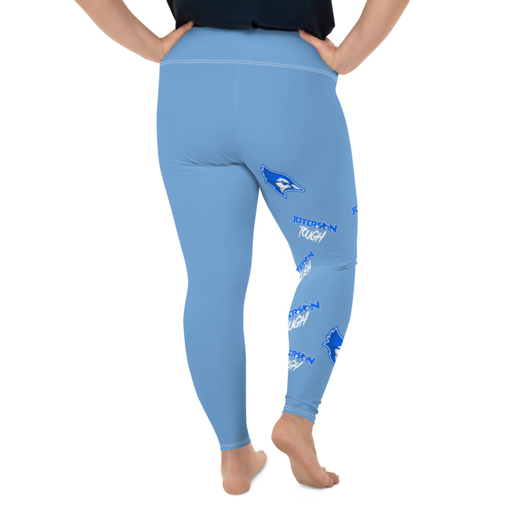 Jefferson Tough - All-Over Print Plus Size Leggings