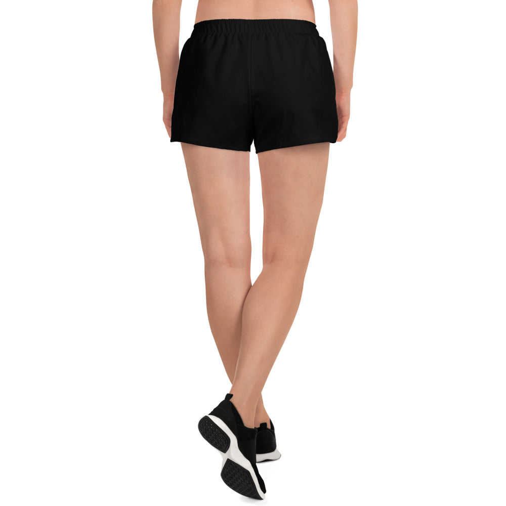 Jersey City Born - Black Gold Trim Women's Athletic Short