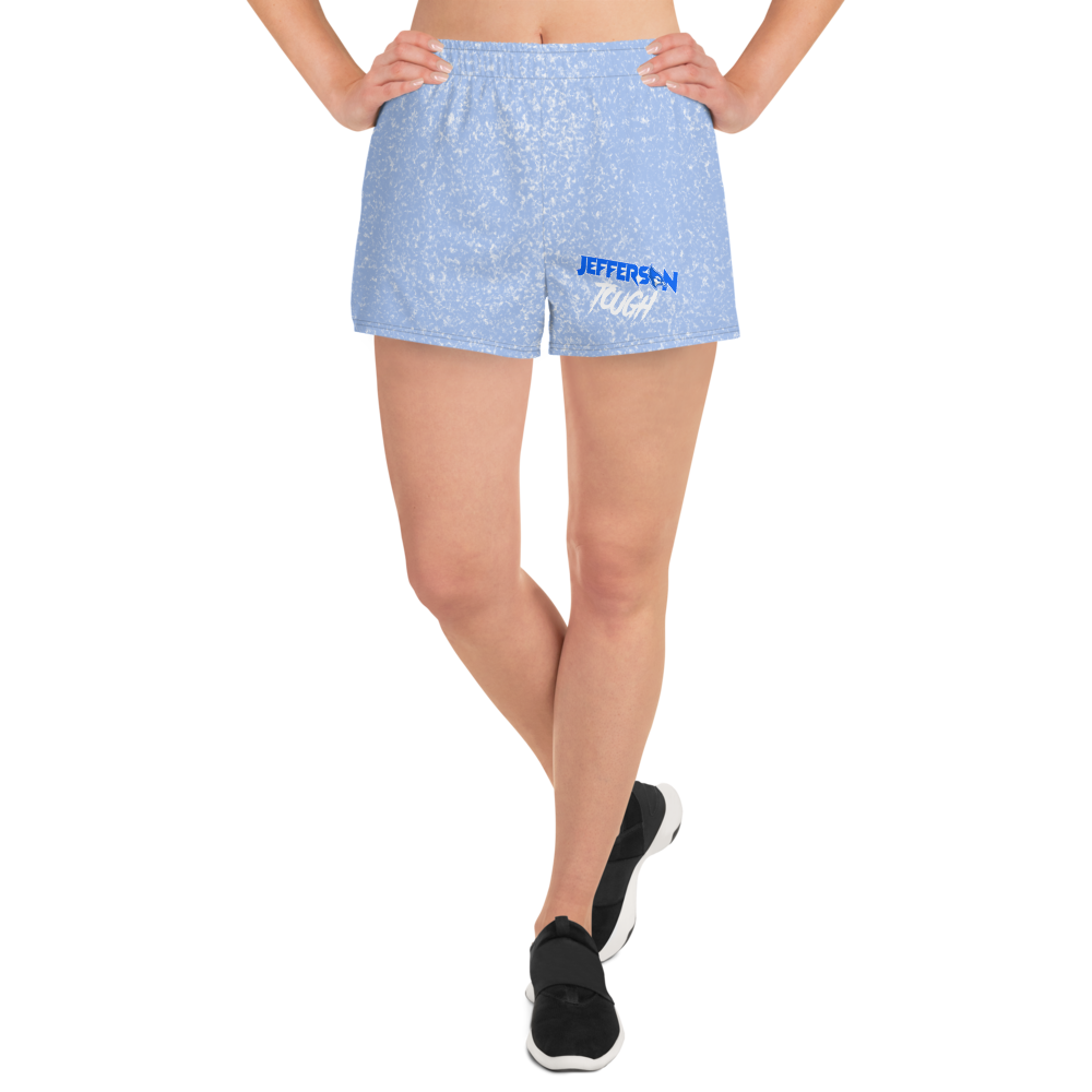 Jefferson Tough - Blue Sky Lady Athletic Short Shorts