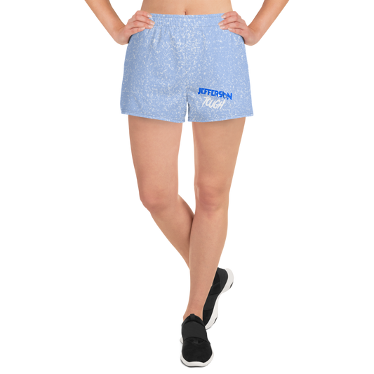 Jefferson Tough - Blue Sky Lady Athletic Short Shorts