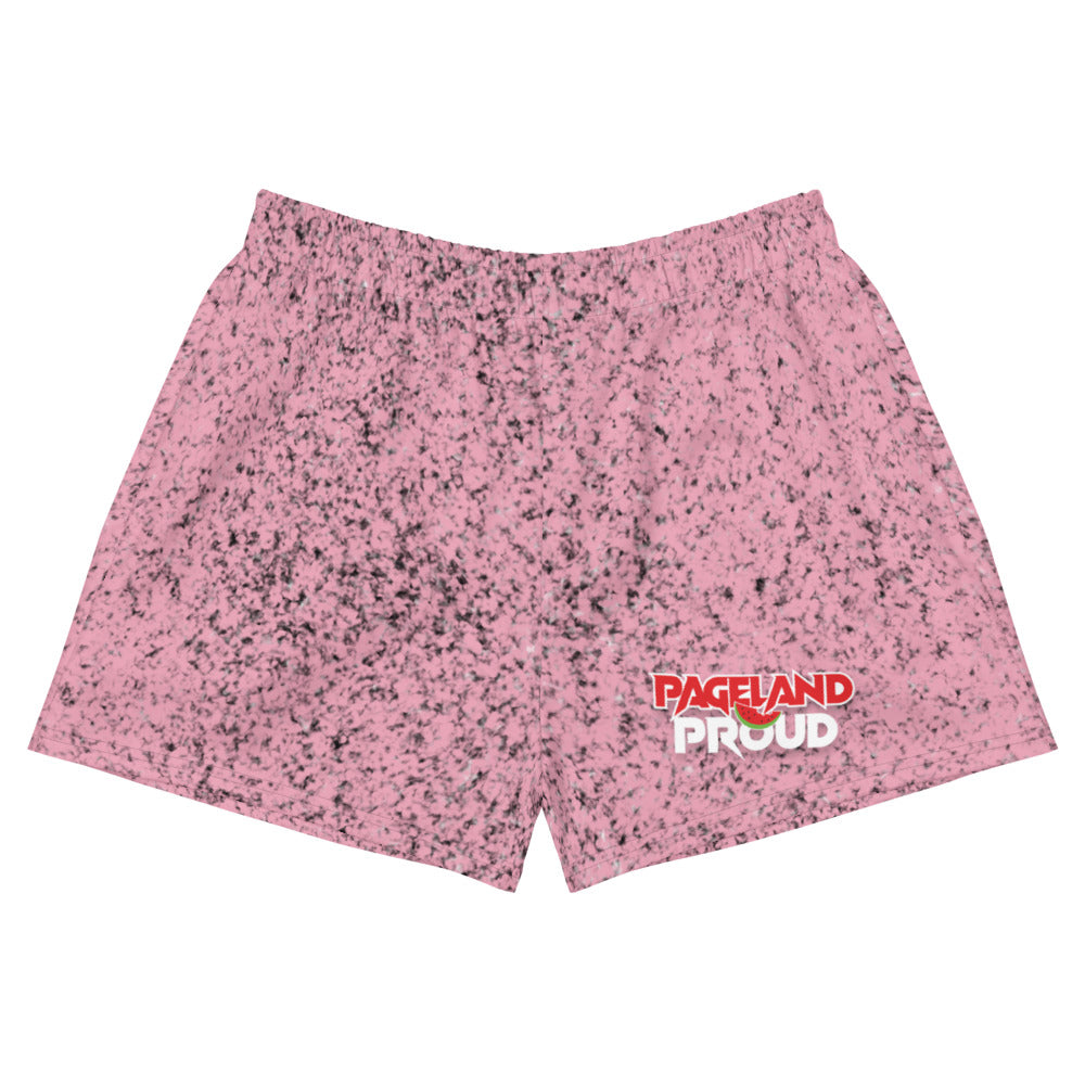 Pageland Proud - Pink Rust Ladies Short Shorts