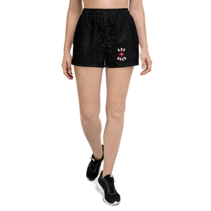 Open image in slideshow, ABQ Bred - Black White Lady Athletic Short Shorts
