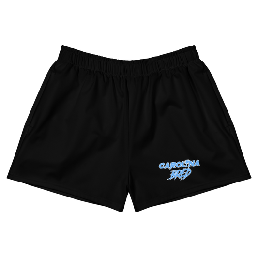 Carolina Bred - Blue Scheme Black Women's Short Shorts