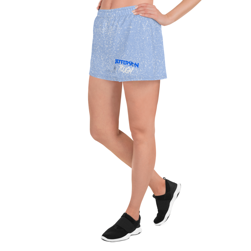 Jefferson Tough - Blue Sky Lady Athletic Short Shorts