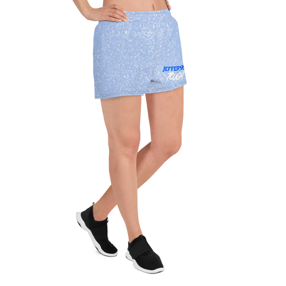 Jefferson Tough - Blue Sky Lady Athletic Short Shorts