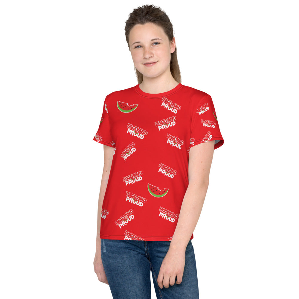 Pageland Proud - Allover Print Youth Unisex T-shirt