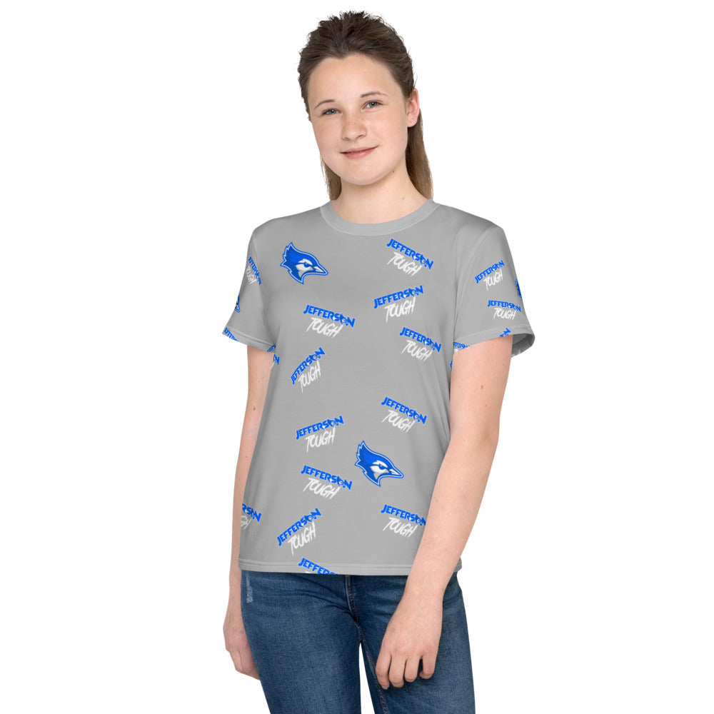 Jefferson Tough - Allover Print Unisex Youth T-Shirt