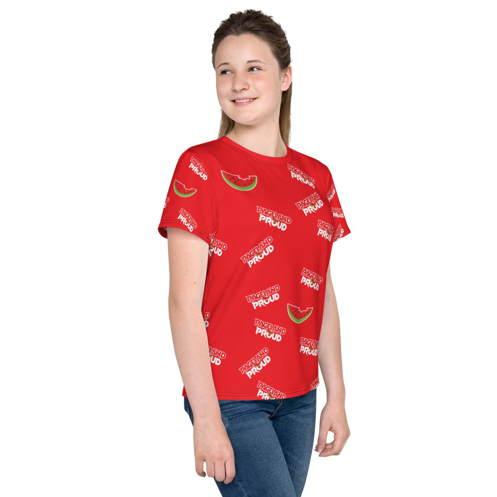 Pageland Proud - Allover Print Youth Unisex T-shirt