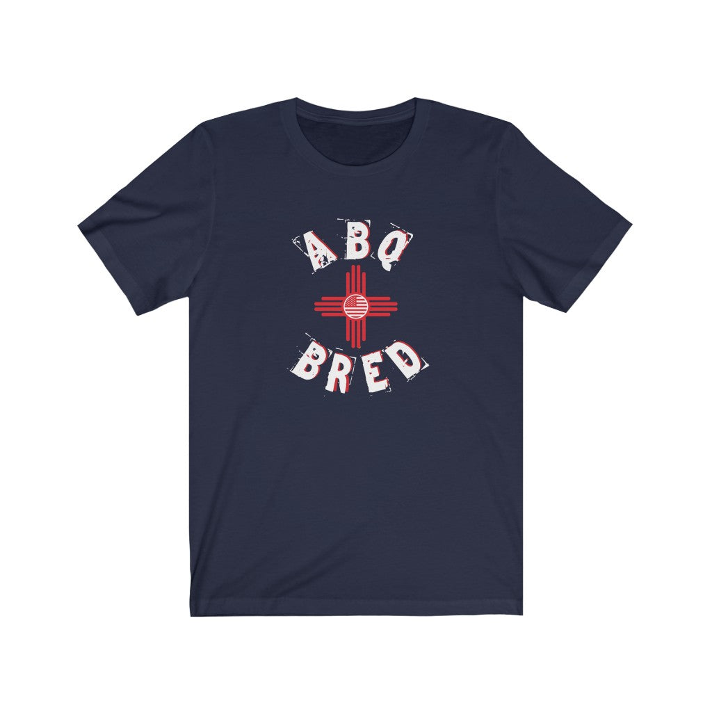 ABQ Bred - White/Red Unisex Tee