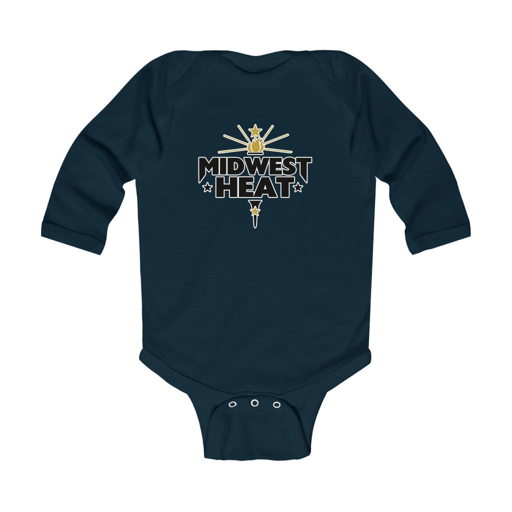 Midwest Heat Infant Long Sleeve Onesie