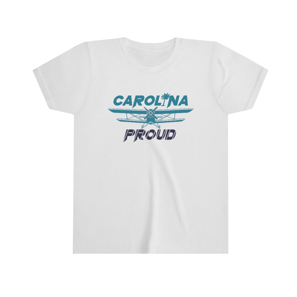 Carolina Proud - Aqua Blue Scheme Youth Tee
