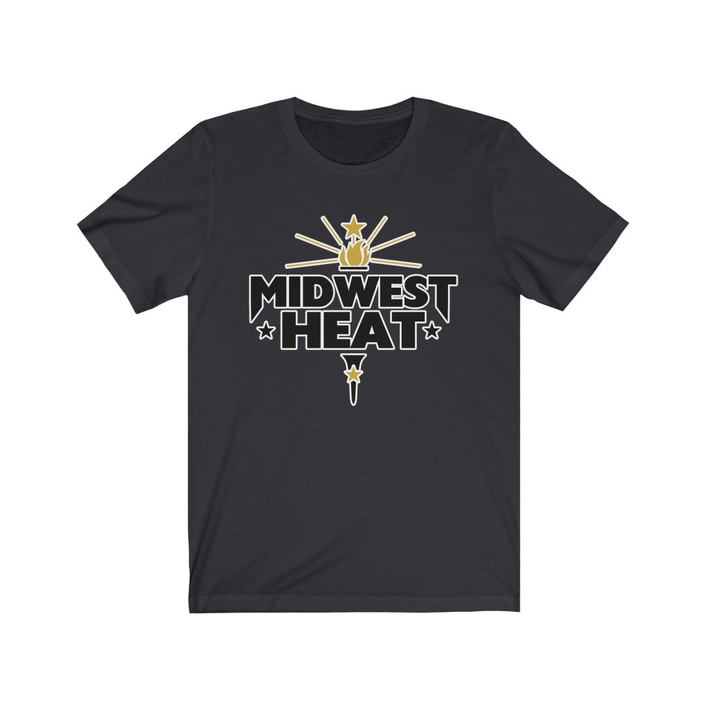 Midwest Heat  - Black Gold Scheme Unisex Tee