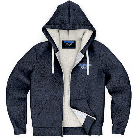 Jefferson Tough - Blue Dust Microfleece Premium Hoodie