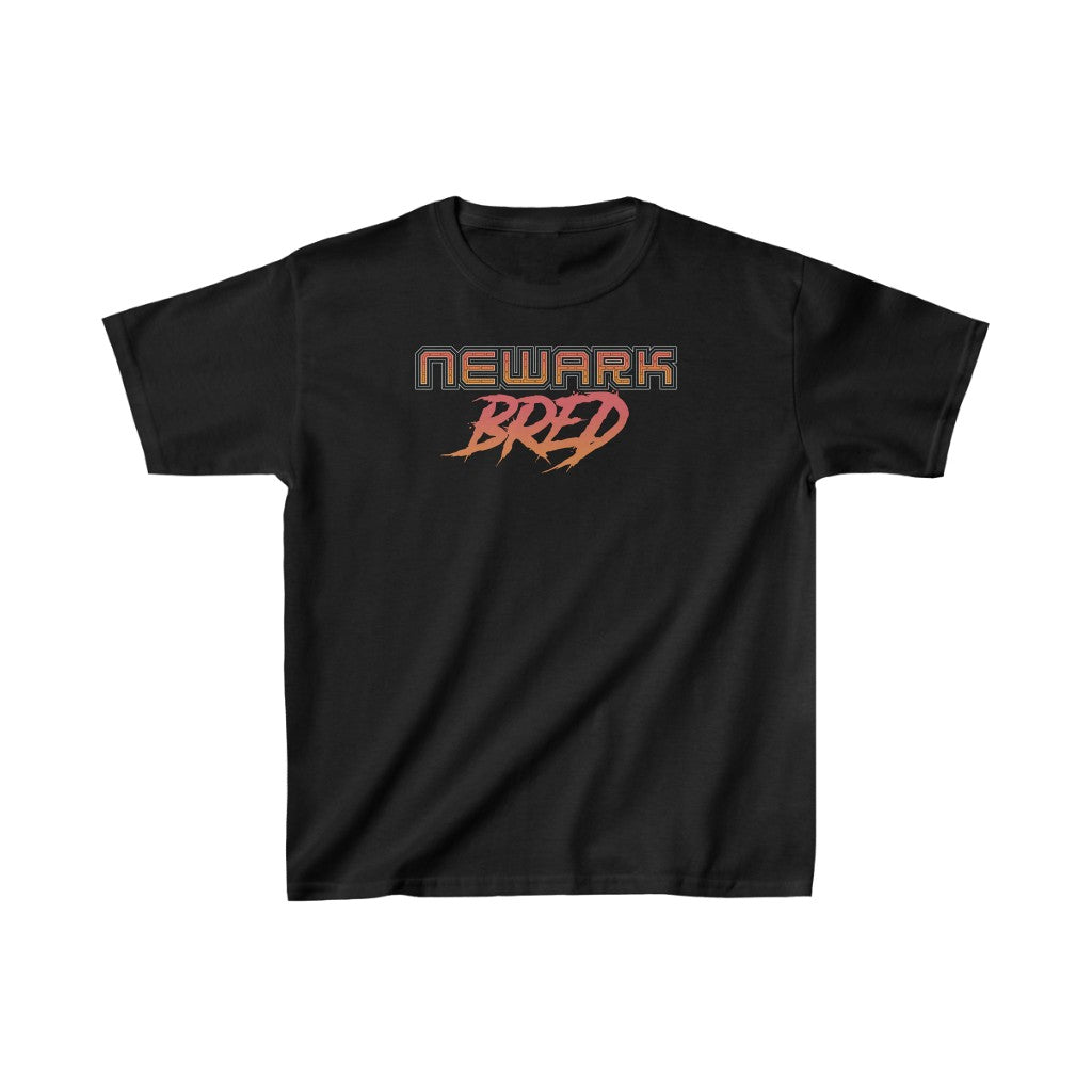 Newark Bred - Red Brick Kids Heavy Cotton Tee *