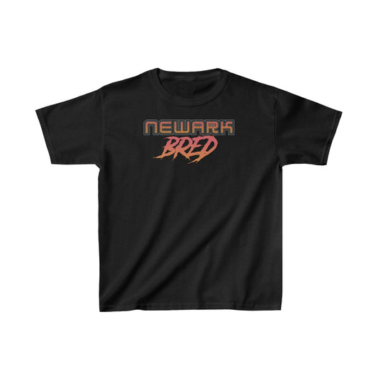 Newark Bred - Red Brick Kids Heavy Cotton Tee *