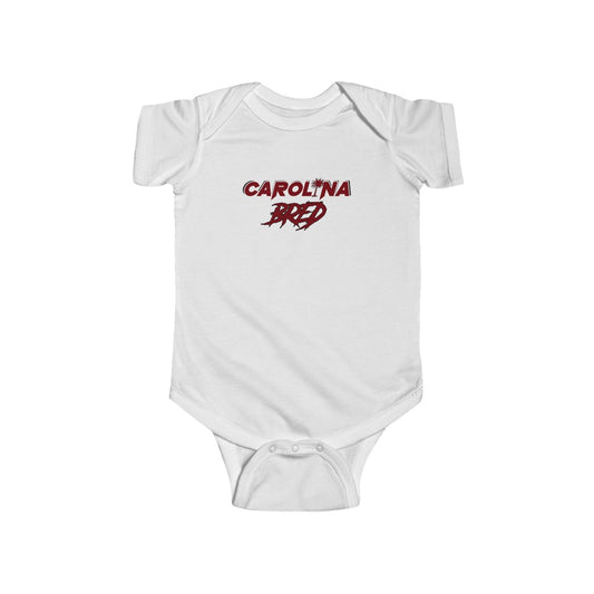 Carolina Bred - Black-Burgundy Onesie
