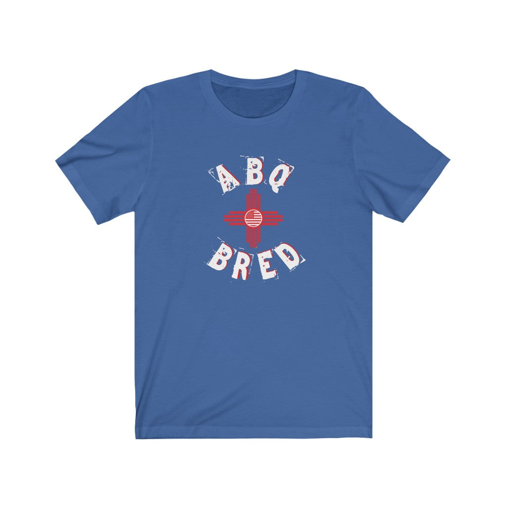 ABQ Bred - White/Red Unisex Tee