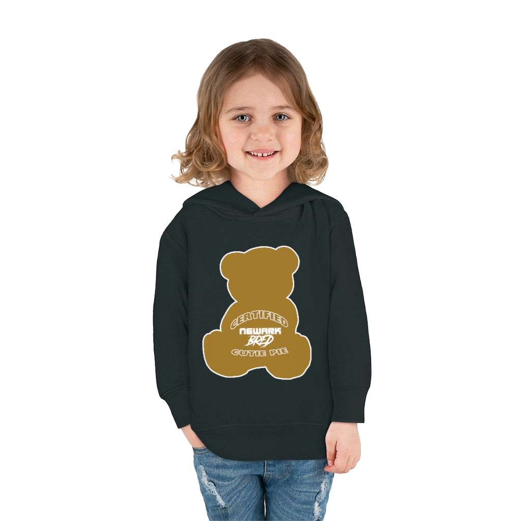 Certified Newark Bred Gold Sugar Bear Toddler Hoodie
