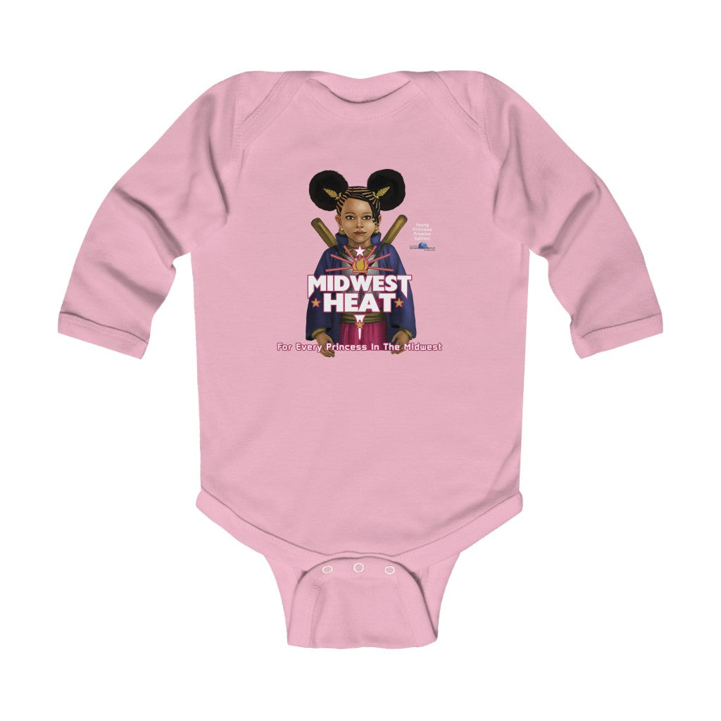 Midwest Heat Princess Promise Infant Long Sleeve Onesie